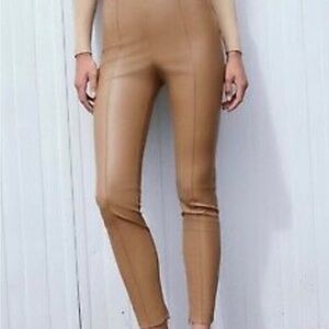 Zara faux Leather Pants NWOT